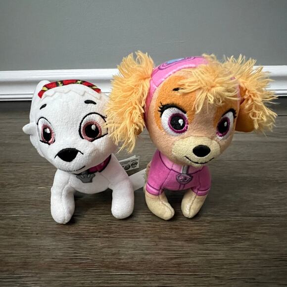 Paw Patrol Villain Sweetie and Skye Mini Plush‎ Bundle - Picture 1 of 5